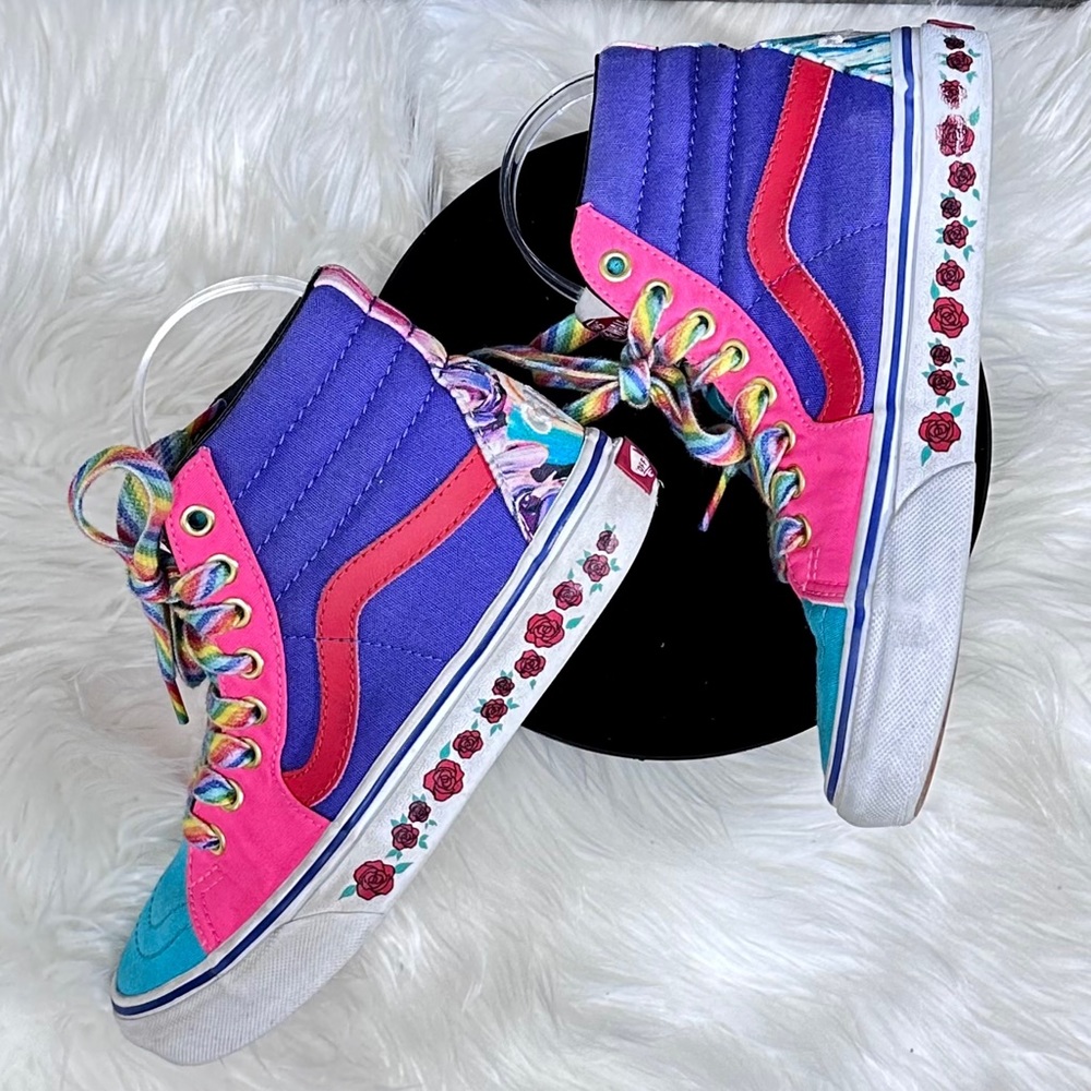 ⭐️Vans Sk8r Colorblock “Girl Power” Hi-Tops